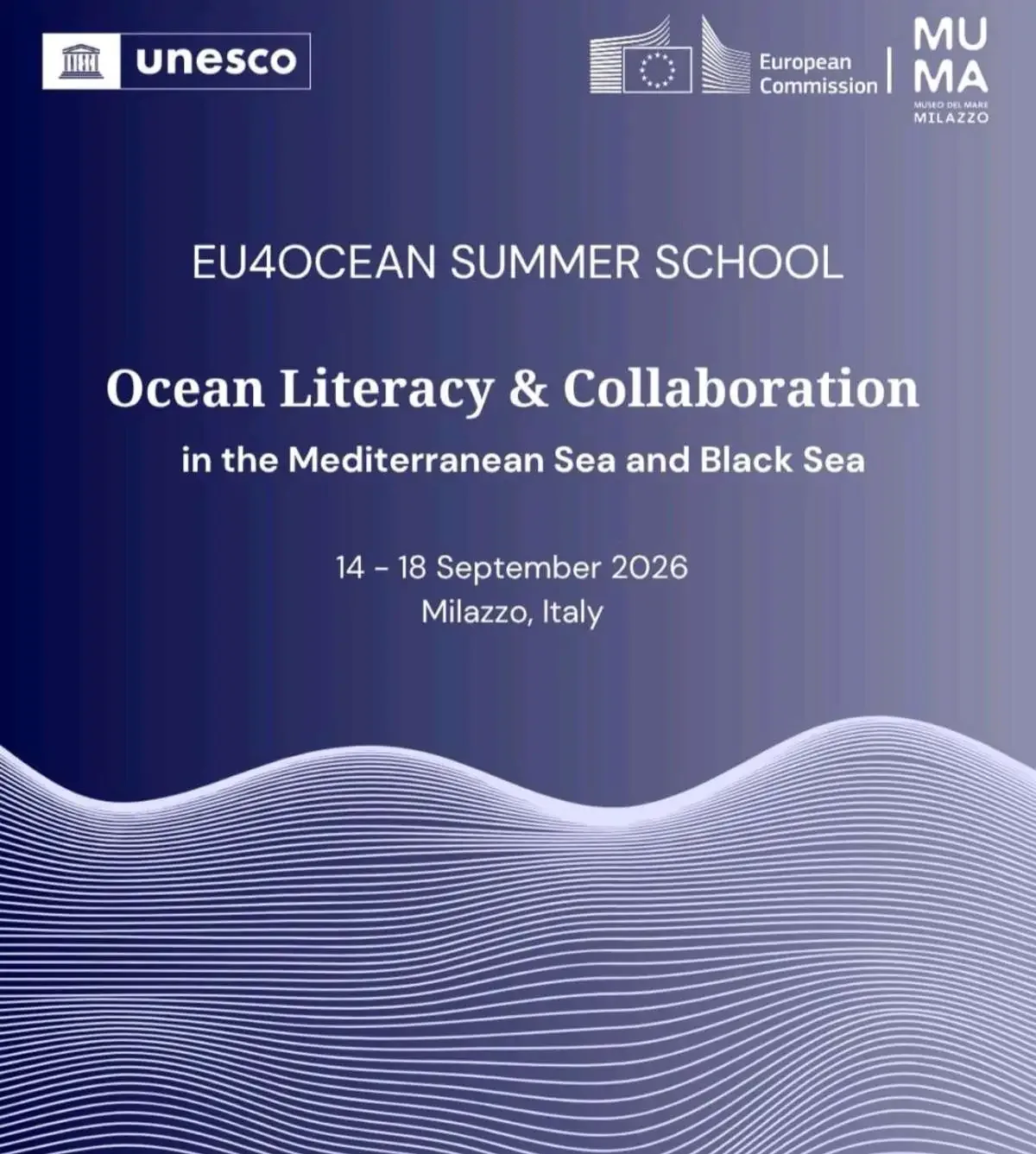 فرصة السفر والمشاركة في EU4Ocean Summer School بإيطاليا
